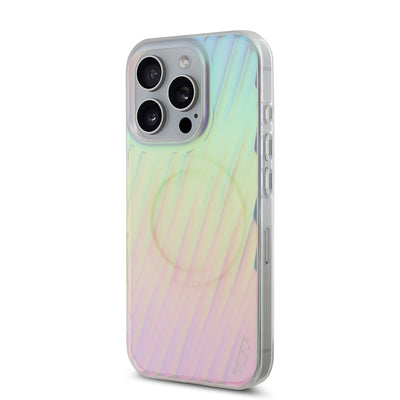 Apple iPhone 16 Pro Max Kılıf TUMI Orjinal Lisanslı Magsafe Şarj Özellikli Transparan Kapak Colorful