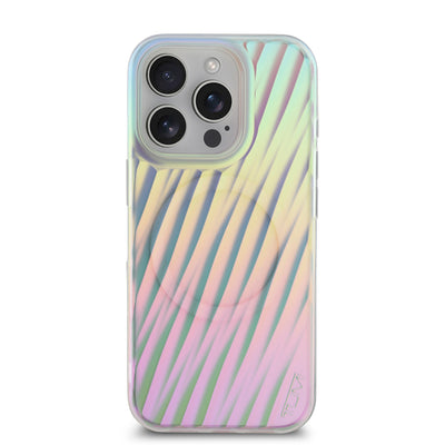 Apple iPhone 16 Pro Max Kılıf TUMI Orjinal Lisanslı Magsafe Şarj Özellikli Transparan Kapak Colorful