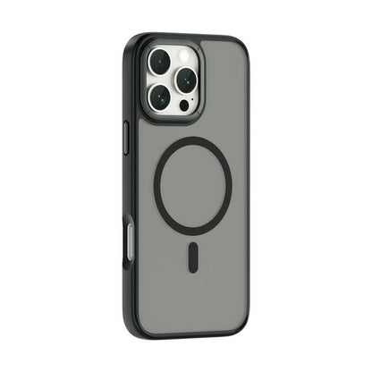 iPhone 16 Pro Max Kılıf Wiwu FGG-012 ArmorPro Serisi M-safe Şarj Özellikli Parmak İzi Bırakmayan Kılıf