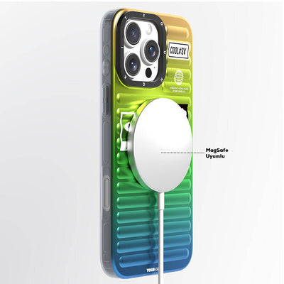 Apple iPhone 16 Pro Max Kılıf YoungKit The Secret Color Serisi Kapak Turuncu