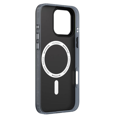 Apple iPhone 16 Pro Max Kılıf YoungKit The Secret Color Serisi Kapak Turuncu