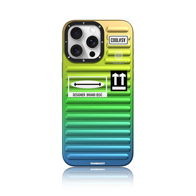 Apple iPhone 16 Pro Max Kılıf YoungKit The Secret Color Serisi Kapak Turuncu