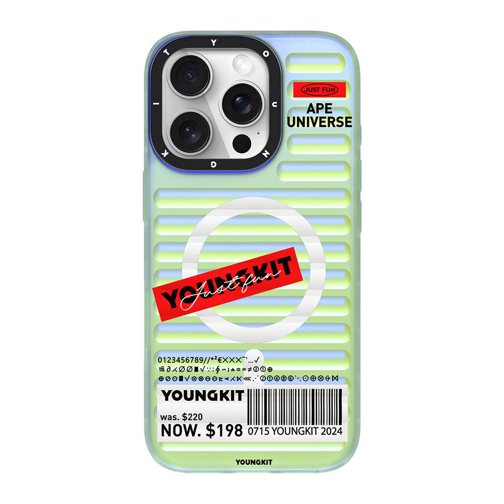 iPhone 16 Pro Max M-safe Şarj Özellikli Youngkit Chameleon Serisi Kılıf