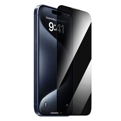 iPhone 16 Pro Max Wiwu GT-011 Polimer Oleofobik Kaplama Temperli Privacy Cam Ekran Koruyucu