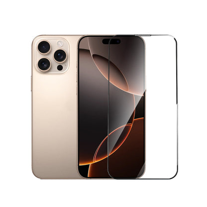 iPhone 16 Pro Wiwu GT-020 Titan Guard Serisi Şok Emici Hibrit Polimer HD Şeffaf Ekran Koruyucu Film + Kolay Uygulama Aparatı