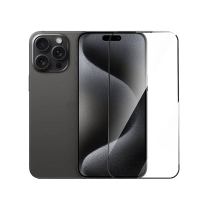 iPhone 16 Wiwu GT-014 Polimer Oleofobik Kaplama Şeffaf Pürüzsüz Temperli Cam Ekran Koruyucu 25'li Paket