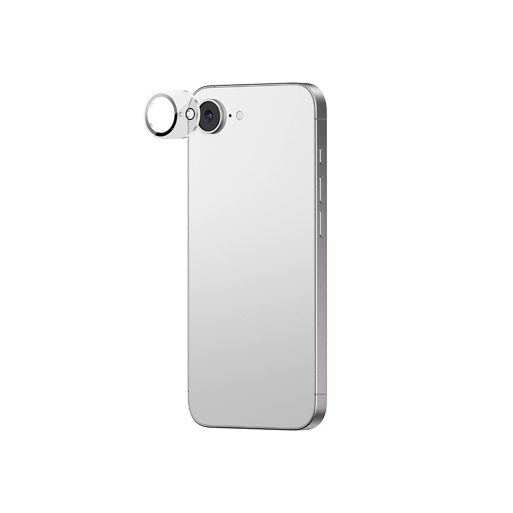 iPhone 16E Amazingthing Anti Reflective Kamera Lens Koruyucu + Kolay Uygulama Aparatlı