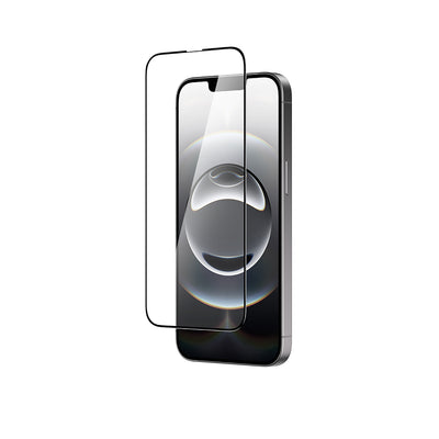 Apple iPhone 16E Amazingthing Radix Parmak İzi Bırakmayan Temperli Cam Ekran Koruyucu Siyah