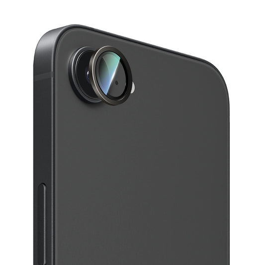 iPhone 16E CaseWorld Alloy Serisi Oleofobik Anti Reflective Kamera Lens Koruyucu