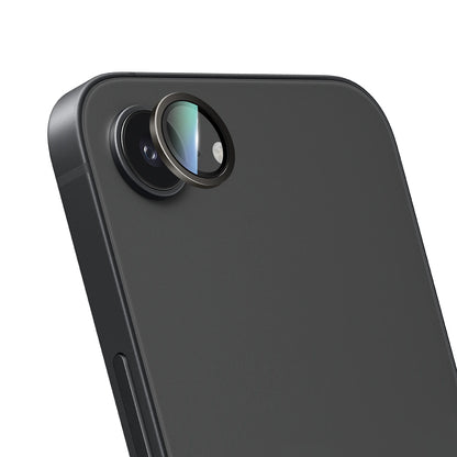 iPhone 16E CaseWorld Alloy Serisi Oleofobik Anti Reflective Kamera Lens Koruyucu
