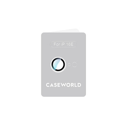 Apple iPhone 16E CaseWorld Alloy Serisi Oleofobik Anti Reflective Kamera Lens Koruyucu Şeffaf
