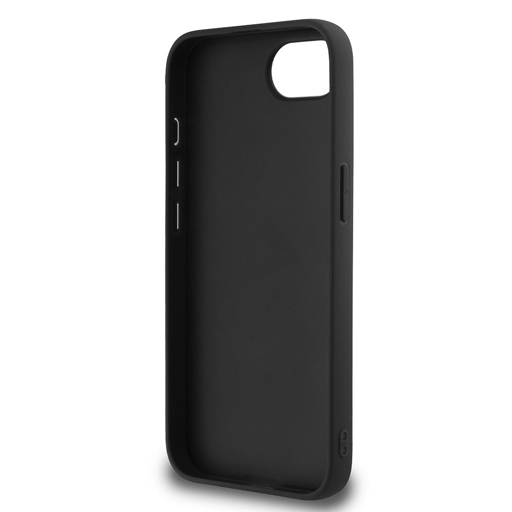 iPhone 16E Kılıf Guess Orjinal Lisanslı 4G Büyük Metal Logolu Glitter Kılıf