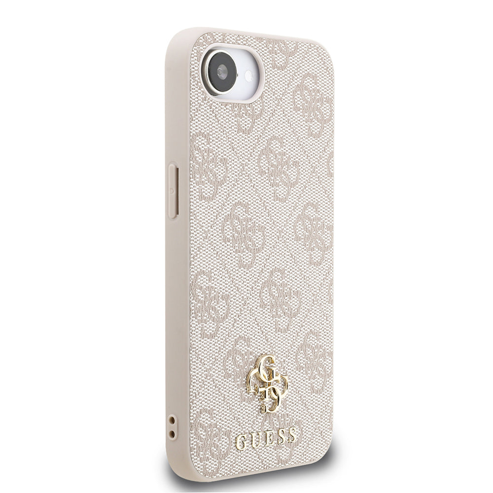 iPhone 16E Kılıf Guess Orjinal Lisanslı M-safe Şarj Özellikli Small 4G Classic Kılıf