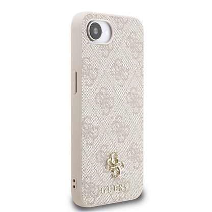 iPhone 16E Kılıf Guess Orjinal Lisanslı M-safe Şarj Özellikli Small 4G Classic Kılıf