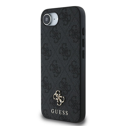 iPhone 16E Kılıf Guess Orjinal Lisanslı M-safe Şarj Özellikli Small 4G Classic Kılıf