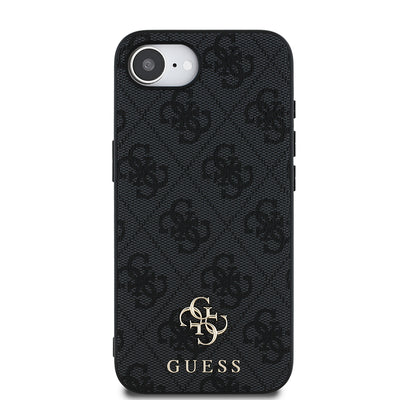 iPhone 16E Kılıf Guess Orjinal Lisanslı M-safe Şarj Özellikli Small 4G Classic Kılıf