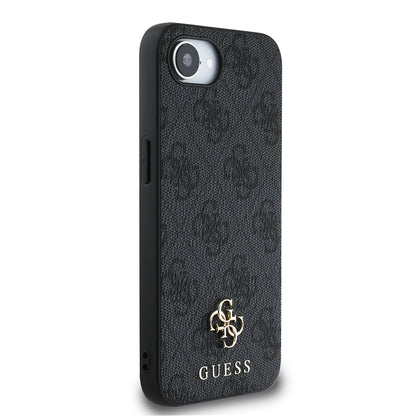 iPhone 16E Kılıf Guess Orjinal Lisanslı M-safe Şarj Özellikli Small 4G Classic Kılıf