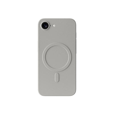 Apple iPhone 16E Kılıf M-safe Şarj Özellikli Amazingthing Minimal Air Serisi Kapak Titanyum-Gri