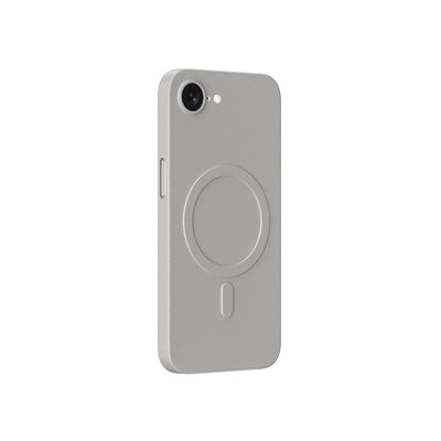 Apple iPhone 16E Kılıf M-safe Şarj Özellikli Amazingthing Minimal Air Serisi Kapak Titanyum-Gri