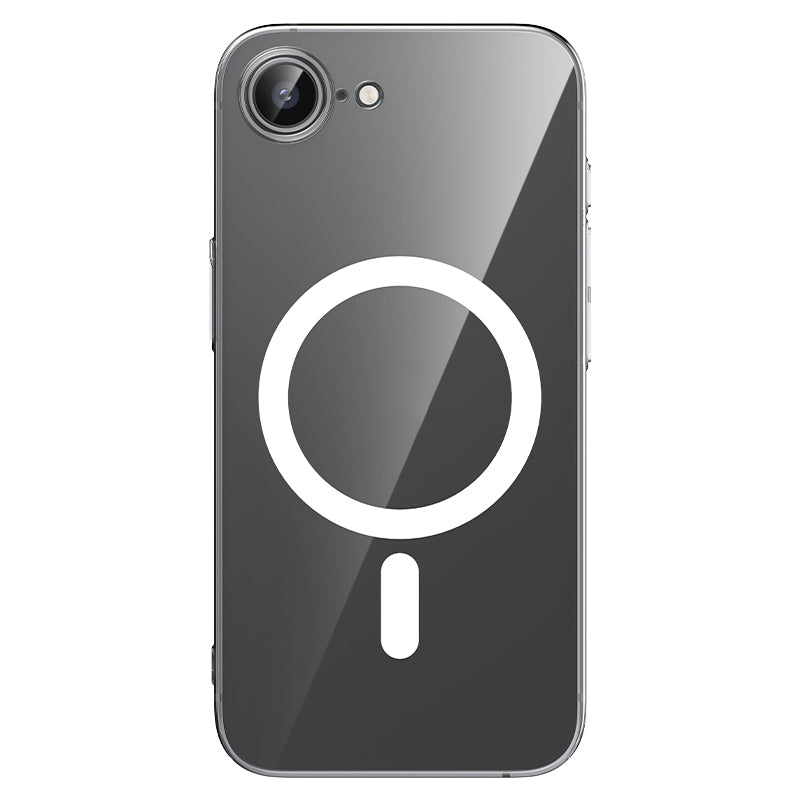 iPhone 16E Kılıf M-safe Şarj Özellikli Benks Crystal Serisi Şeffaf Kılıf