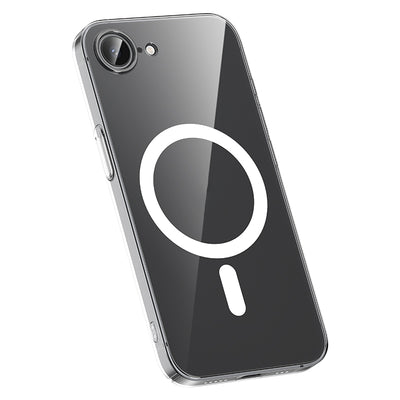 Apple iPhone 16E Kılıf M-safe Şarj Özellikli Benks Crystal Serisi Şeffaf Kapak