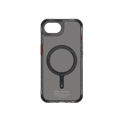 iPhone 16E Kılıf M-safe Şarj Özellikli Şeffaf Airbag Tasarımlı Skinarma Saido Kılıf