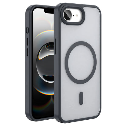 iPhone 16E Kılıf M-safe Şarj Özellikli Mat Arka Yüzey Zore Sio Kılıf