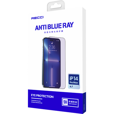Apple iPhone 16E Recci Anti-Blue Light Cam Ekran Koruyucu Renksiz