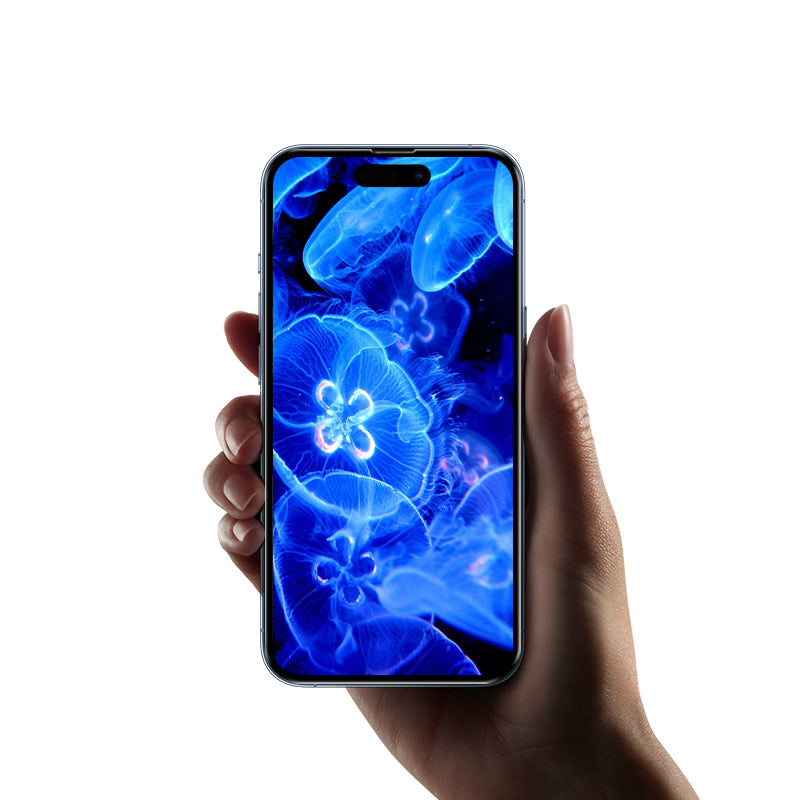 Apple iPhone 16E Recci Anti-Blue Light Cam Ekran Koruyucu Renksiz