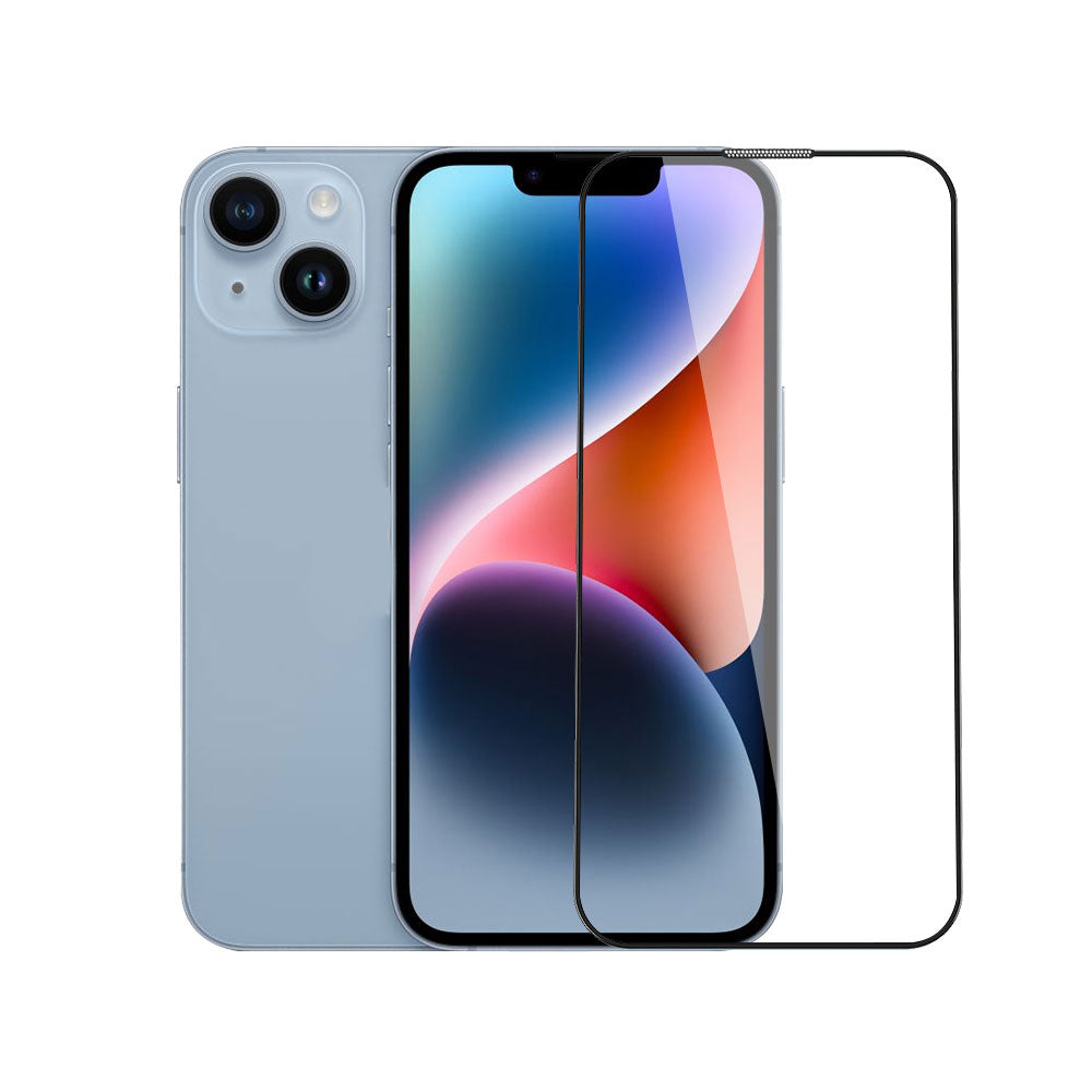 iPhone 16E Wiwu CZ-003 Mavi Işık Teknolojili Hidrofobik ve Oleofobik Parlama Önleyici Cam Ekran Koruyucu