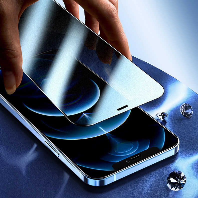 iPhone 16E Zore Rika Premium Privacy Temperli Cam Ekran Koruyucu