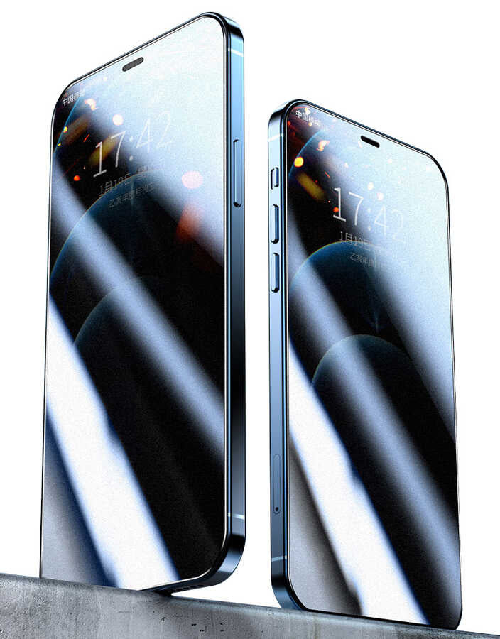 iPhone 16E Zore Rika Premium Privacy Temperli Cam Ekran Koruyucu