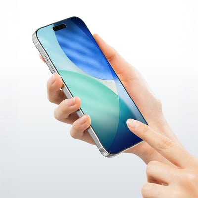 Apple iPhone 17 Air Amazingthing Radix Parmak İzi Bırakmayan Temperli Cam Ekran Koruyucu Şeffaf