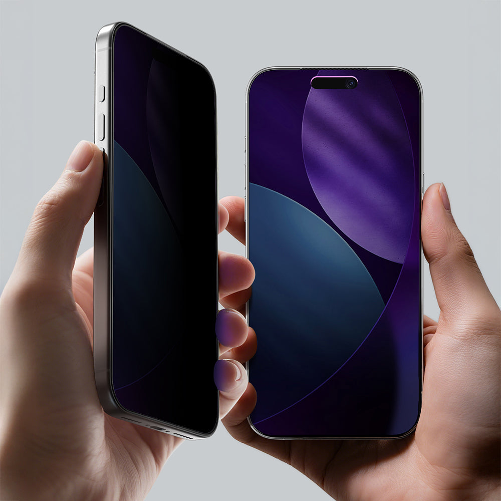 iPhone 17 Air Amazingthing Titan Privacy Parmak İzi Bırakmayan Temperli Cam Ekran Koruyucu