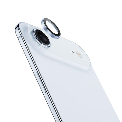 Apple iPhone 17 Air Benks DR Safir Kamera Lens Koruyucu Açık Mavi