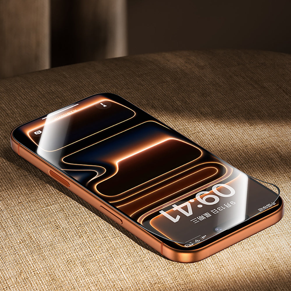 iPhone 17 Air Benks Glass Warrior 2.0 EZFita Safir Cam Ekran Koruyucu + Kolay Uygulama Aparatı