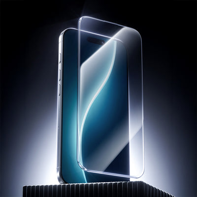 Apple iPhone 17 Air Hidrofobik Ve Oleofobik Özellikli Benks 0.3mm Privacy Air Shield Ekran Koruyucu 10'lu Paket Siyah