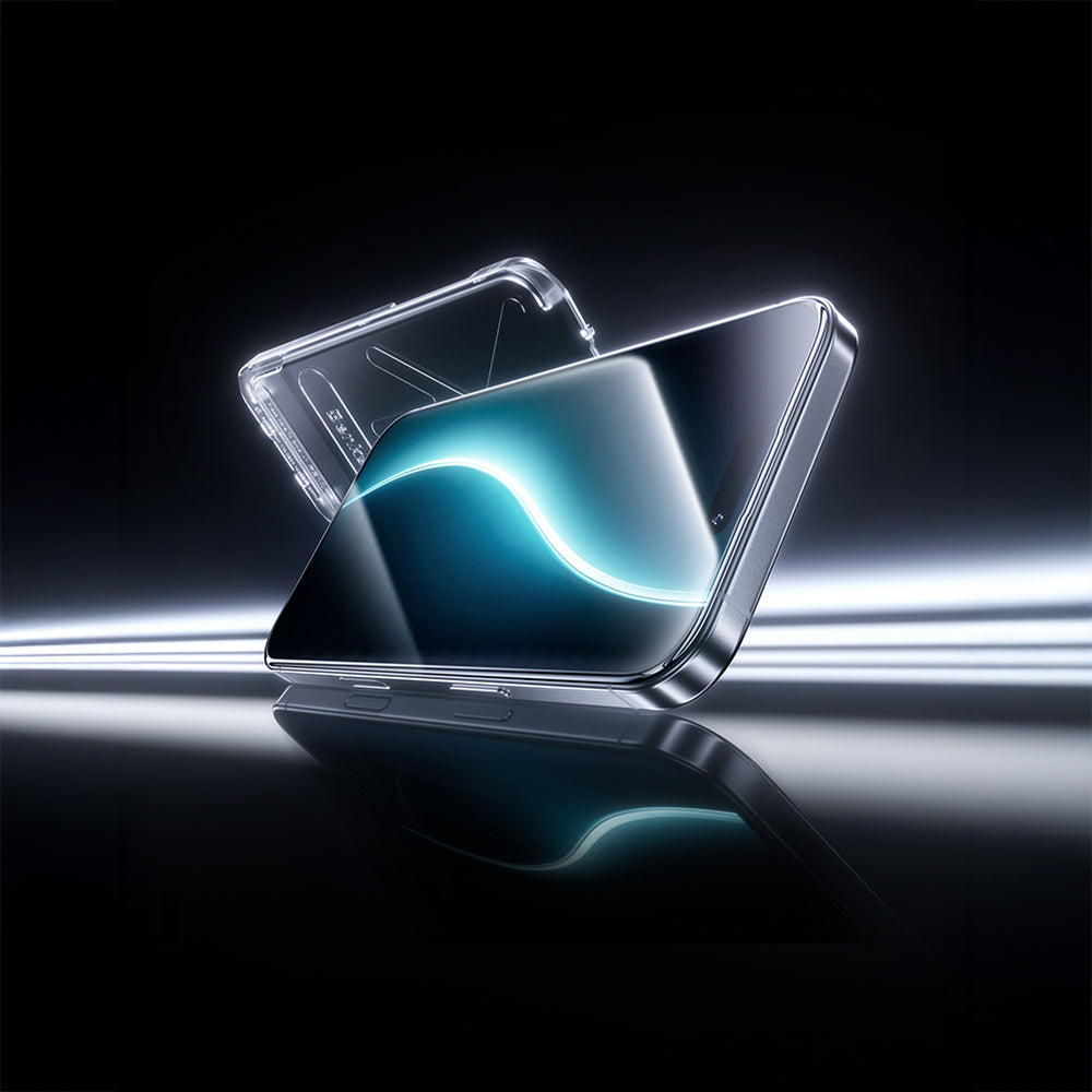 Apple iPhone 17 Air Hidrofobik Ve Oleofobik Özellikli Benks 0.3mm Privacy Air Shield Ekran Koruyucu 10'lu Paket Siyah