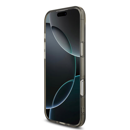 iPhone 17 Air Kılıf AMG Orjinal Lisanslı M-safe Şarj Özellikli IML Baskı Logolu Çift Katmanlı Bow Lines Kılıf