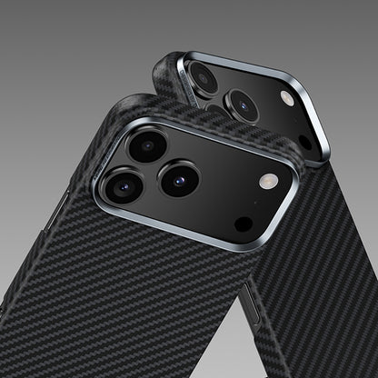 iPhone 17 Air Kılıf Benks M-safe Şarj Özellikli Metal Kamera Çerçeveli Magnetik ArmorAir 600D Kevlar Fiber Kılıf