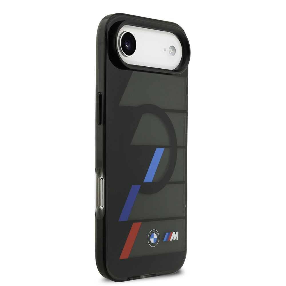 iPhone 17 Air Kılıf BMW Orjinal Lisanslı M-safe Şarj Özellikli IML Baskılı Üç Renkli M Dizayn Kılıf