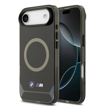 iPhone 17 Air Kılıf BMW Orjinal Lisanslı M-safe Şarj Özellikli Metal Buton Tasarımlı IML Baskılı M Dizayn Kılıf