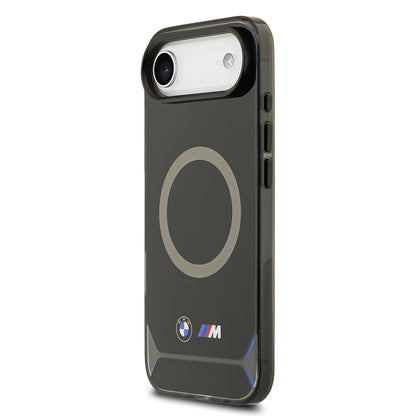 iPhone 17 Air Kılıf BMW Orjinal Lisanslı M-safe Şarj Özellikli Metal Buton Tasarımlı IML Baskılı M Dizayn Kılıf