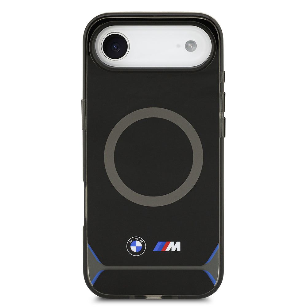 iPhone 17 Air Kılıf BMW Orjinal Lisanslı M-safe Şarj Özellikli Metal Buton Tasarımlı IML Baskılı M Dizayn Kılıf