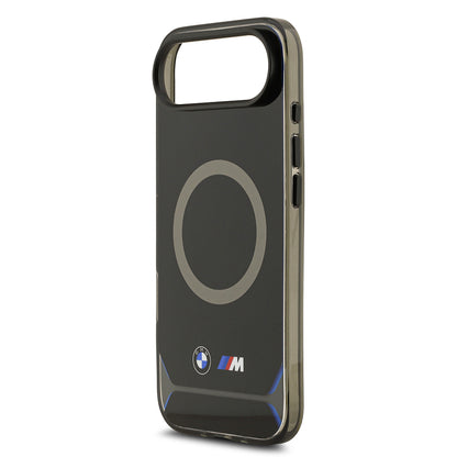 iPhone 17 Air Kılıf BMW Orjinal Lisanslı M-safe Şarj Özellikli Metal Buton Tasarımlı IML Baskılı M Dizayn Kılıf