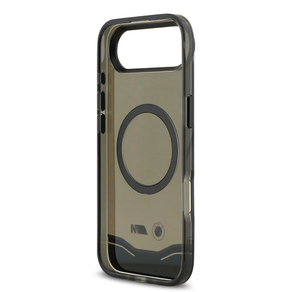 iPhone 17 Air Kılıf BMW Orjinal Lisanslı M-safe Şarj Özellikli Metal Buton Tasarımlı Tranparan M Dizayn Kılıf