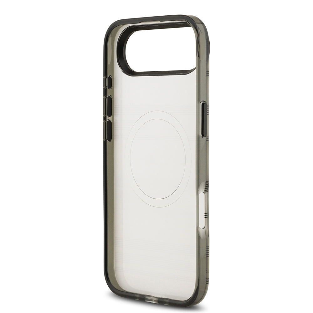 iPhone 17 Air Kılıf BMW Orjinal Lisanslı M-safe Şarj Özellikli Metal Kamera Butonlu Yatay Şeritli M Dizayn Kılıf