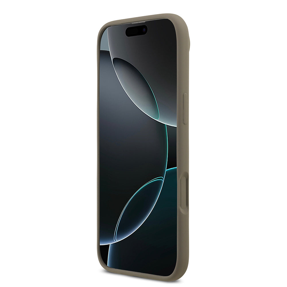 iPhone 17 Air Kılıf Guess Orjinal Lisanslı Grained Yazı Logolu Kılıf