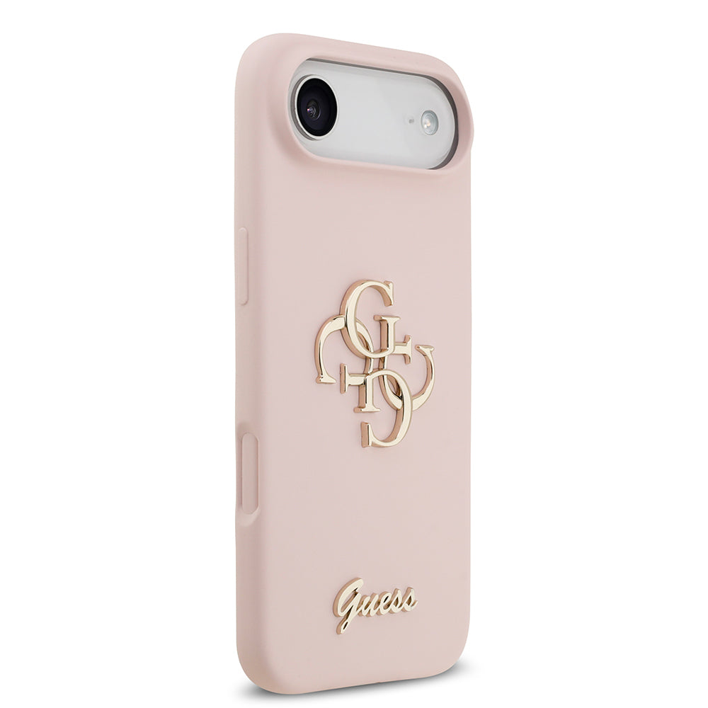 iPhone 17 Air Kılıf Guess Orjinal Lisanslı Grained Yazı Logolu Kılıf