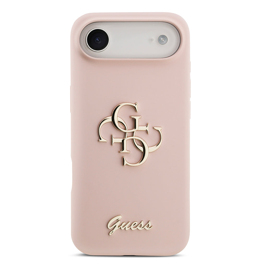 iPhone 17 Air Kılıf Guess Orjinal Lisanslı Grained Yazı Logolu Kılıf